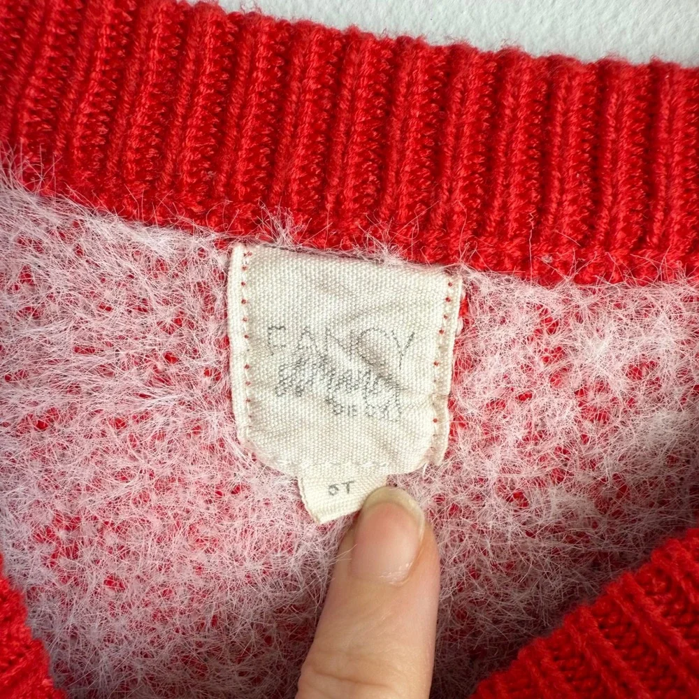 FANCY SCHMANCY BABY Boutique Kansas City‎ Chiefs Fuzzy 87 Jersey Sweater, 5T